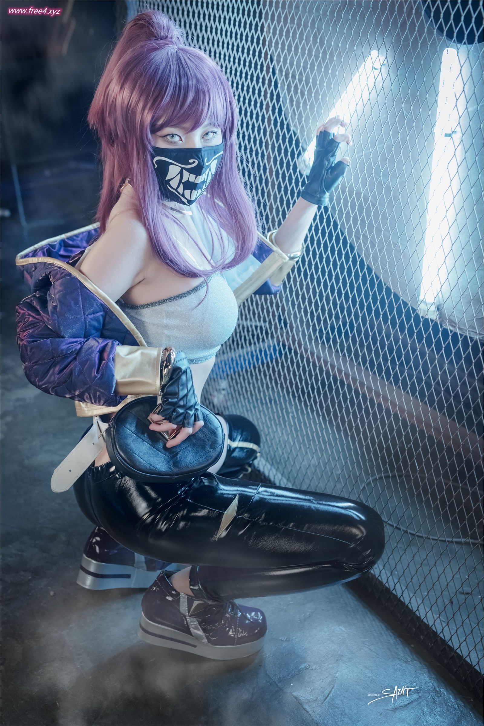 SAINT Photolife Yuna - Yuna Cos Vol.04 KDA Akali & Nier Automata 2B(1)